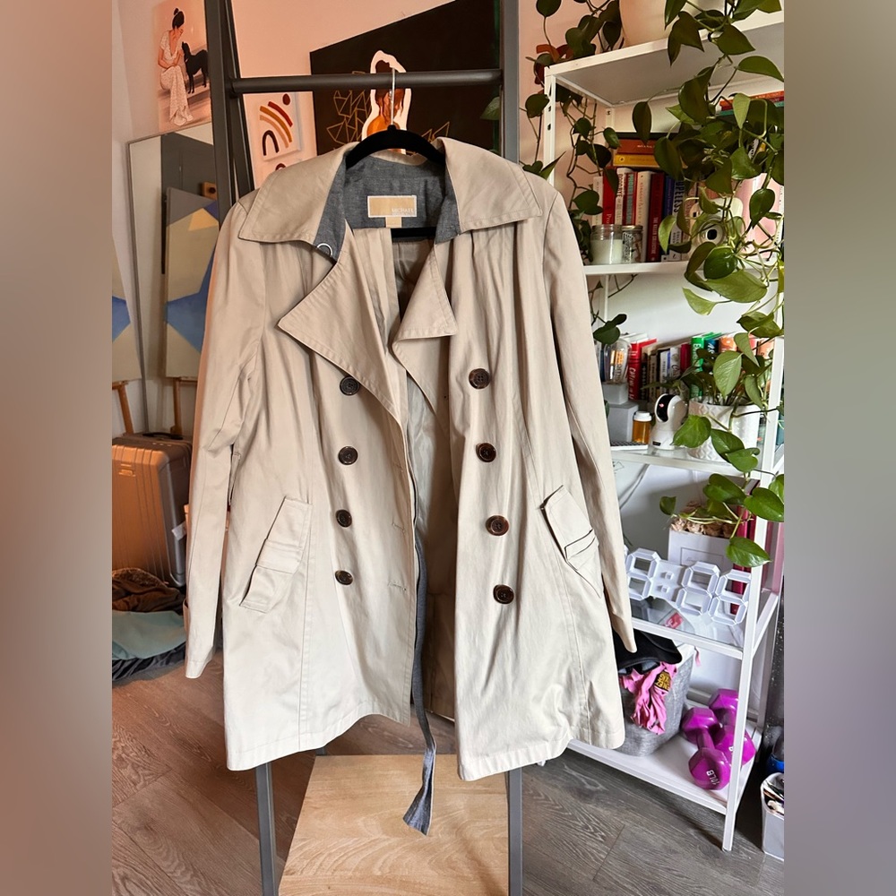 michael kors french coat